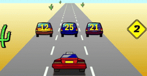 Number Cab Multiplication Division Game